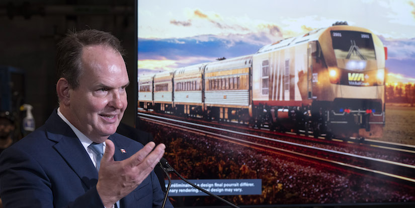Feds hope $1.9B for new Via Rail fleet, assembly plant leads to better service