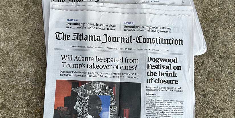 Atlanta Journal-Constitution to stop printing as it transitions to all-digital news