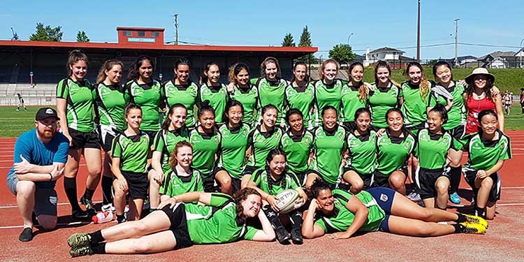Strikers mine silver on BC rugby pitch