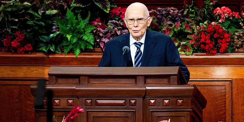 Dallin H. Oaks, former Utah Supreme Court justice, is selected to lead Mormon church