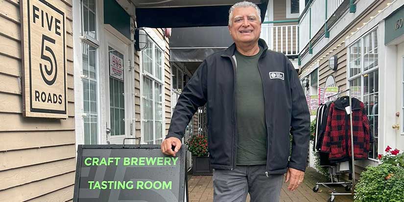 Joe Biz – Five Roads Brewery tasting room
