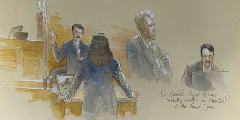 Fingerprint on rifle scope matches man accused of trying to assassinate Trump, FBI analyst testifies