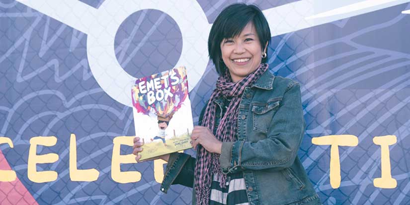 Artist’s inaugural picture book encourages creativity