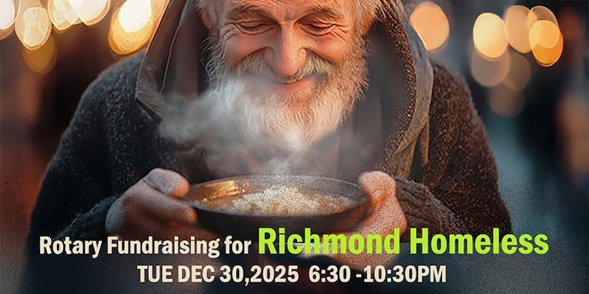 Rotary Fundraising for Richmond’s Homeless