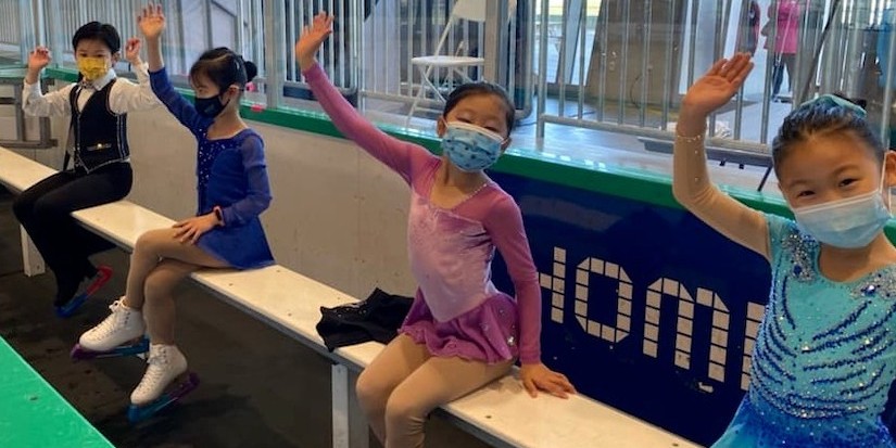 Skaters hit ice for virtual Victoria Day event