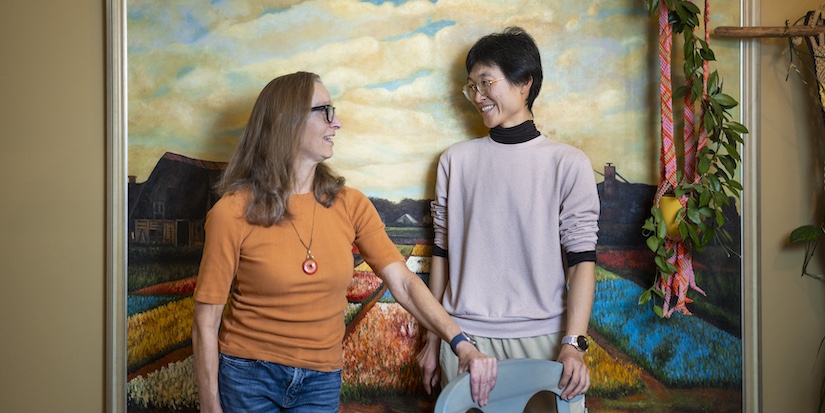 Roommates 31 years apart in age free one another from hiding Parkinson's