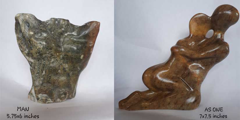 Soapstone carvings celebrate human existence