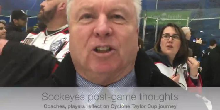 In their own words. Richmond Sockeyes share their thoughts on winning the 2018 Cyclone Taylor Cup provincial Junior B hockey championship.