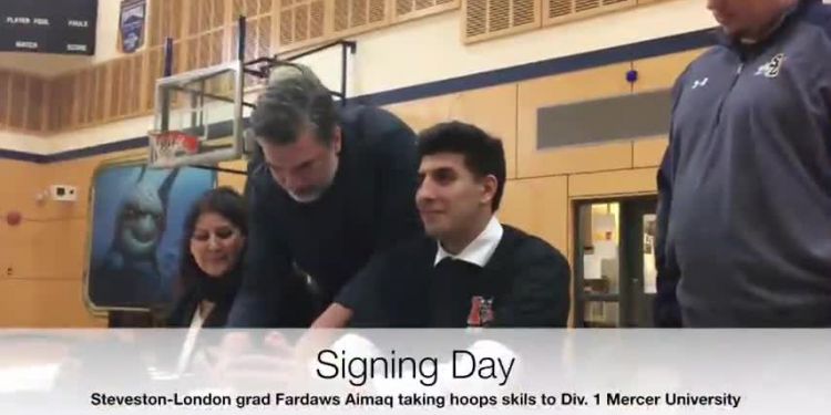 Signing Day. Steveston-London grad Fardaws Aimaq talks about realizing his dream to play Division 1 college basketball.