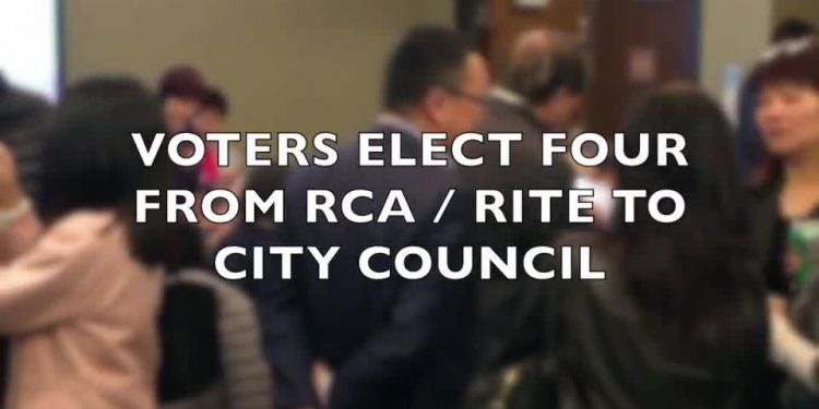 Richmond voters elected four candidates from the Richmond Citizens Association—Richmond Independent Team of Electors coalition to city council Saturday.