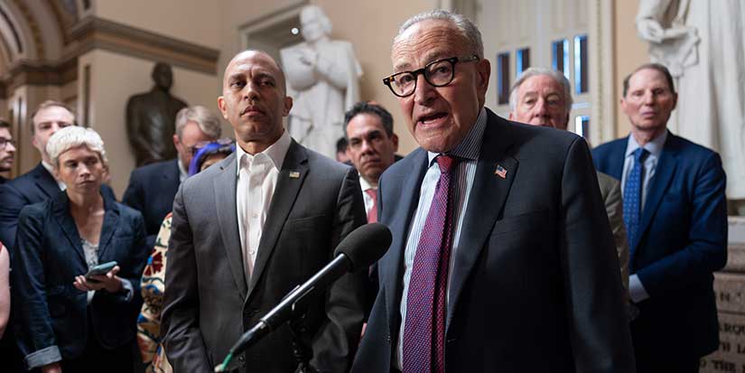 The Latest: Congressional leaders meet with Trump in late effort to avoid a government shutdown