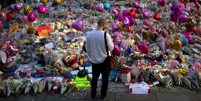 Manchester synagogue attacker pledged allegiance to Islamic State group, police say