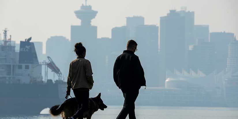 Metro Vancouver issues air-quality warning as shroud of smoke envelopes B.C.