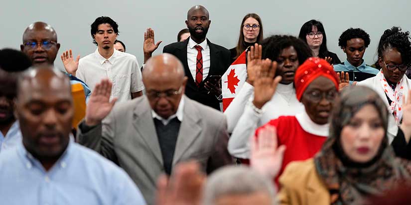 As support for immigration wanes, survey says optimism key to retaining immigrants