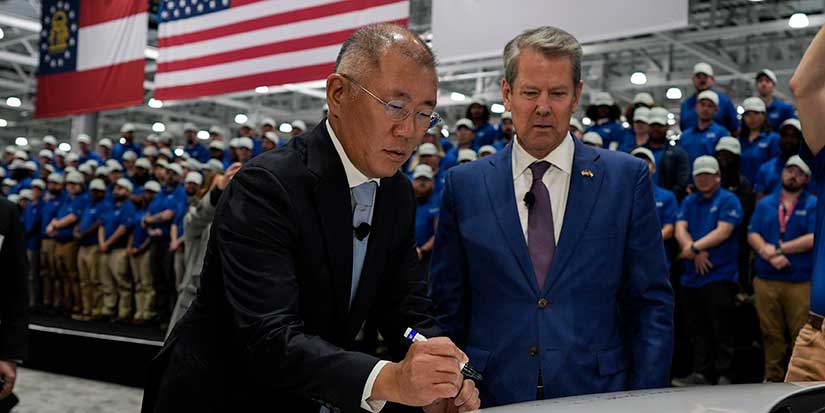 Georgia governor's electric mobility dream for Georgia tested after South Koreans detained in raid