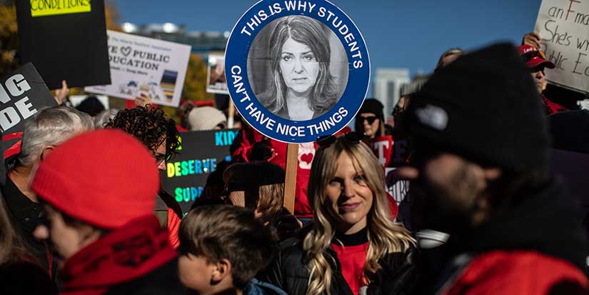 Alberta teachers say provincewide strike aims to fix underfunded system in crisis