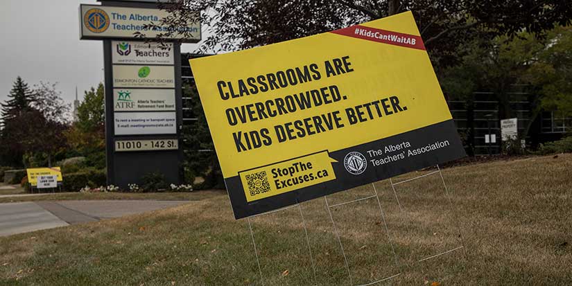 Chamber of commerce says Alberta teachers strike straining businesses