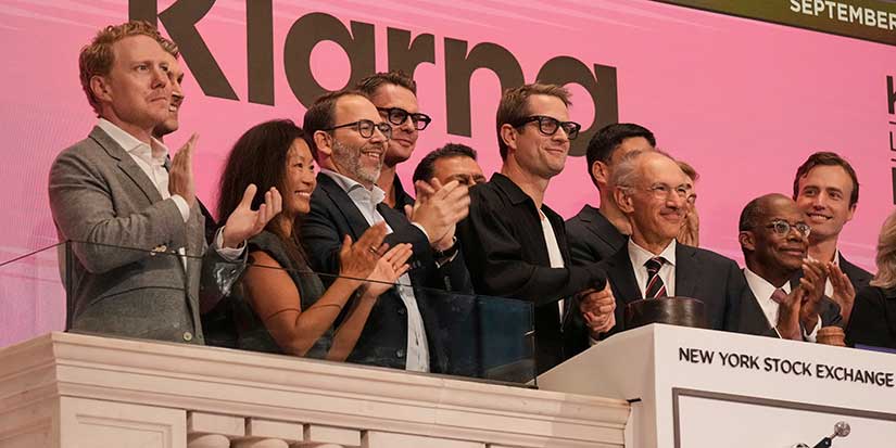Klarna shares jump 30% in their debut on Wall Street