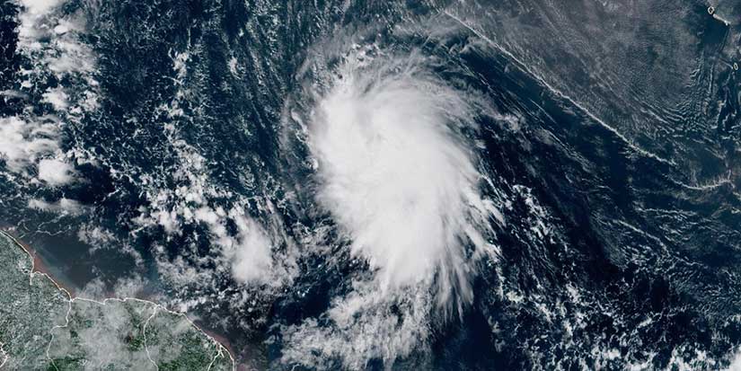 Tropical Storm Raymond, third system now off the coast of Mexico, forms in the eastern Pacific Ocean