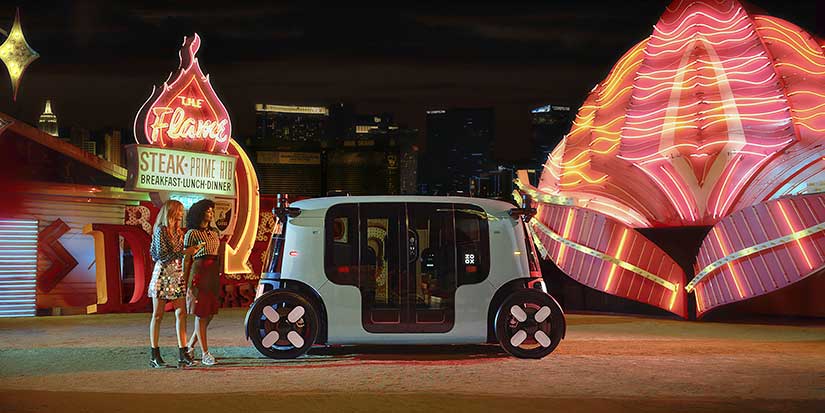 Amazon's Zoox launches its robotaxi service in Las Vegas