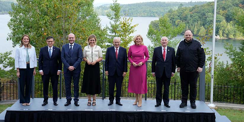 G7 speakers, officials meet in Ottawa area to discuss disinformation, polarization