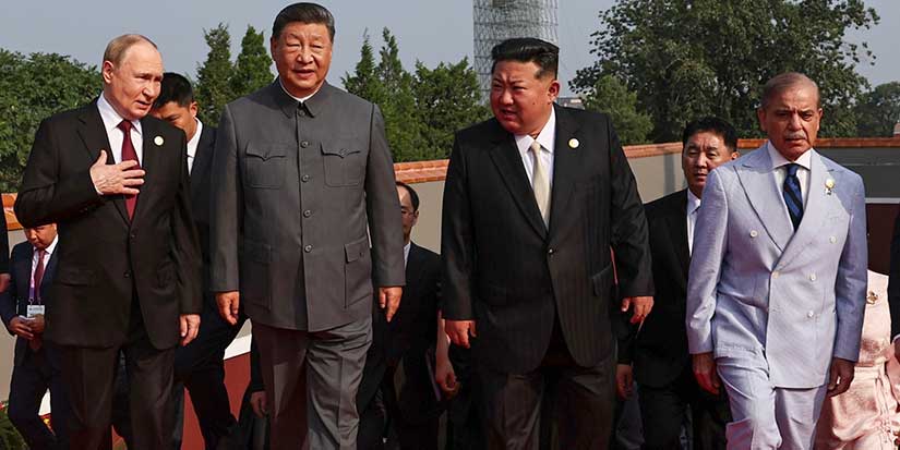 Putin meets North Korea's Kim in Beijing