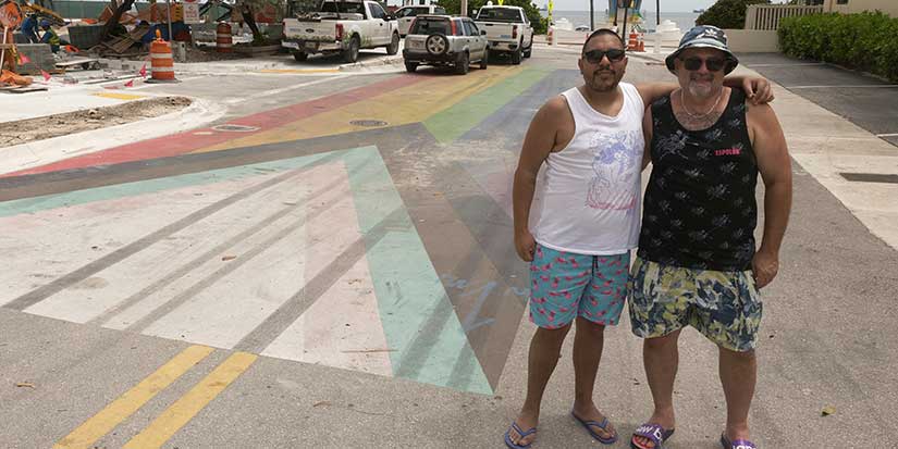 Florida cities race to save rainbow crosswalks as the state's deadlines for removal loom