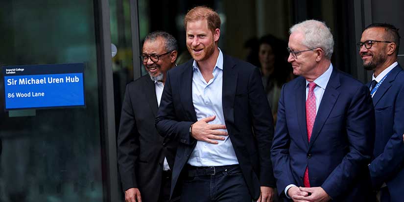 Prince Harry has tea with his father, King Charles III, in first meeting for over a year