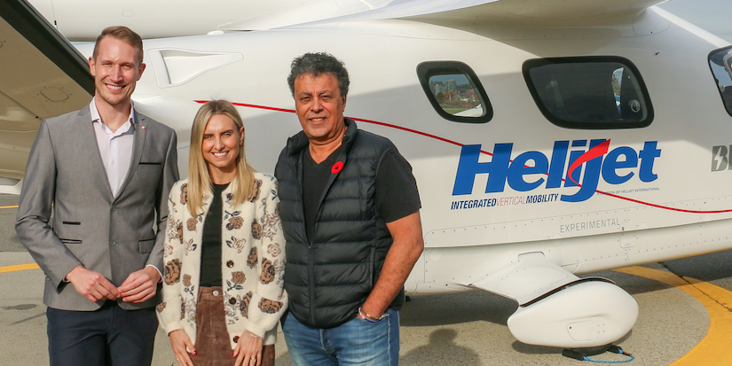 Helijet hosts beta technologies’ first all-electric passenger demonstration flight in Western Canada