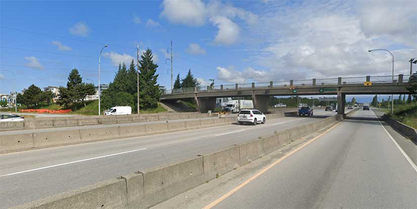 Highway 99 at Steveston Interchange will close overnight Tuesday