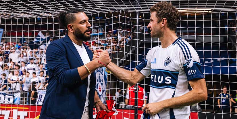 Canada Super 60 Cricket League receives warm welcome from Whitecaps FC at BC Place
