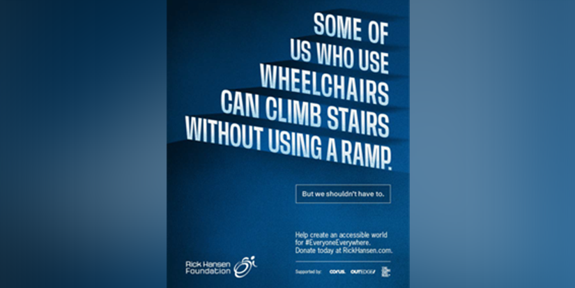 VML Canada and Rick Hansen foundation collaborate for new campaign