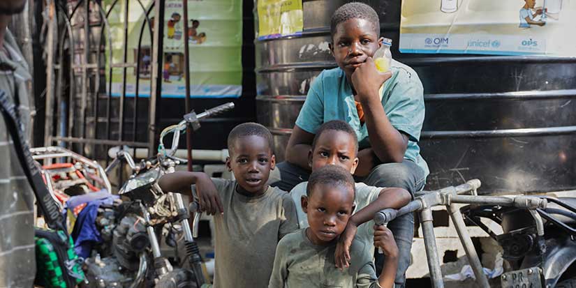 UNICEF warns that number of children in Haiti displaced by violence has nearly doubled