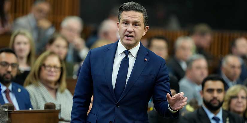 Poilievre says RCMP covered up Trudeau-era scandals