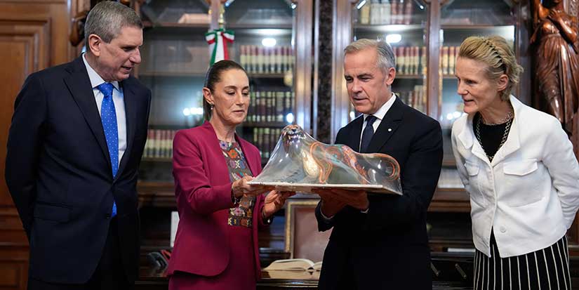 From sculpture to olive oil, a look at some of the gifts Carney received as PM