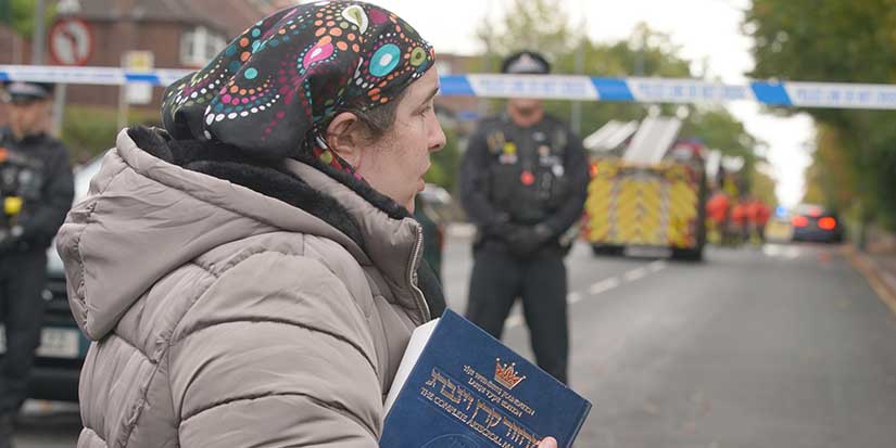 Jewish group calls for more government protection after Manchester synagogue attack