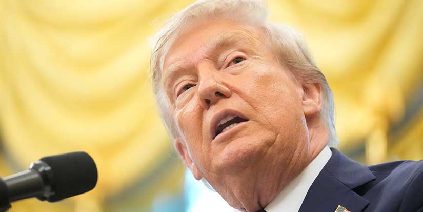Trump says he's looking for swift Supreme Court ruling on most tariffs