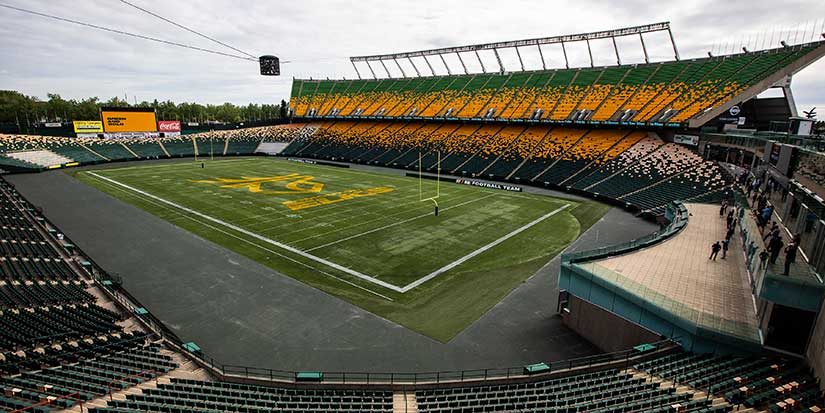Edmonton Elks organize free camp for high school football players sidelined by strike