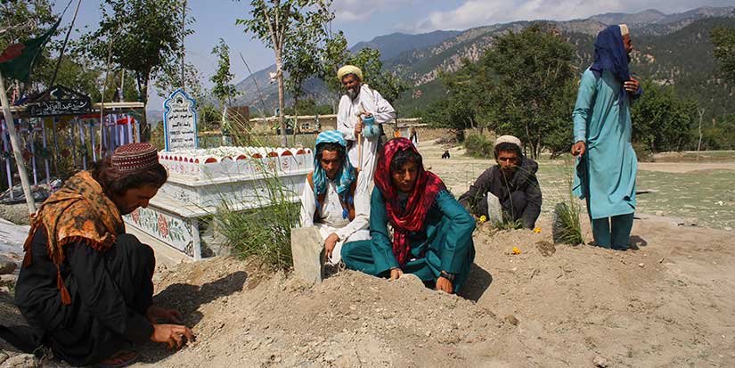 Taliban blames Pakistan for airstrikes that kill 3 people in eastern Afghanistan
