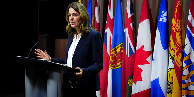 Smith says she's open to adjusting Alberta's industrial carbon price
