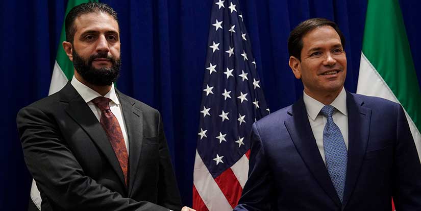 Rubio meets Syria's leader in New York as the country's isolation eases further