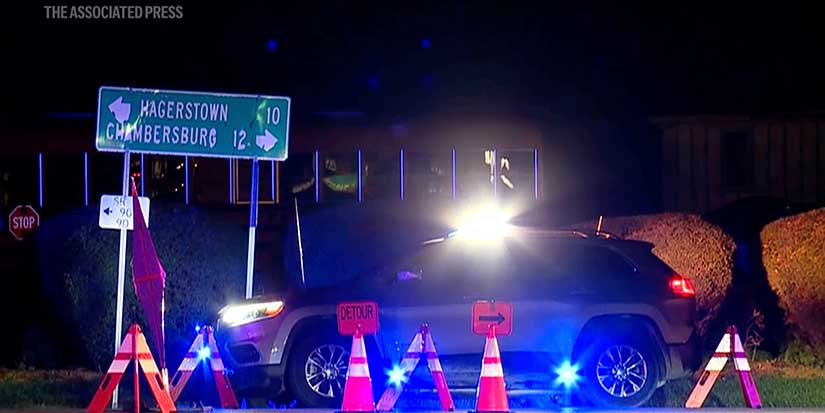 Police describe gunfight in which 2 Pennsylvania state troopers were wounded and a suspect killed