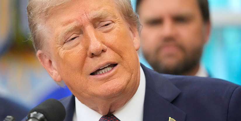 Trump addresses health rumors after days without public events