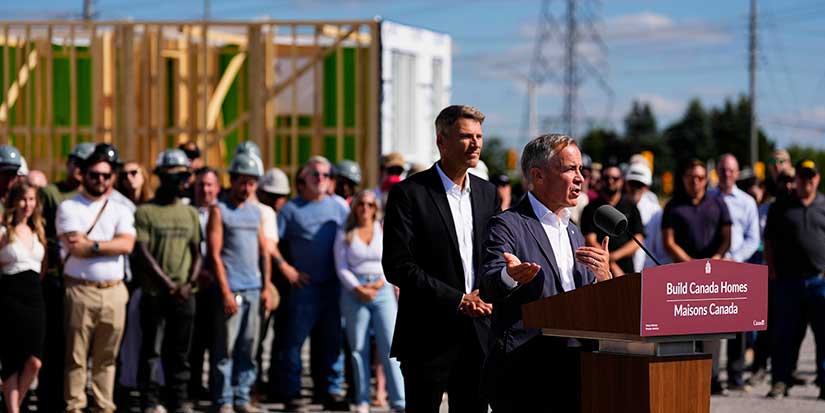 Fact File: Claims government built fake homes for photo op misleading