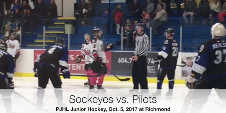 After shoring up their blue line this week, the Richmond Sockeyes—wearing pink socks throughout October in support of breast cancer research—promptly went out and won back-to-back games over Aldergrove and Abbotsford.