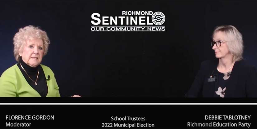 2022 Richmond election interview - Debbie Tablotney