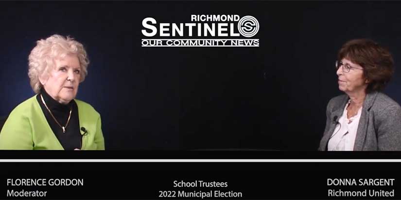2022 Richmond election interview - Donna Sargent
